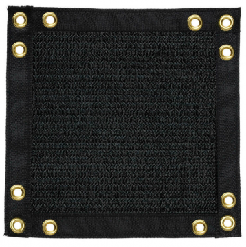 Image of item: BLACK 68"x100'PRIVCY SCREEN W/GROMMETS